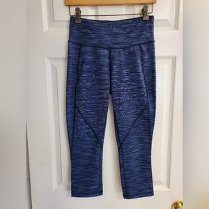 Navy Crop Yoga Pant